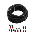 10/16/20FT 10AN CPE Fuel line Hose Braided Nylon Stainless Steel Oil Gas - Image 41