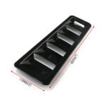 2PCS Universal Car Hood Vent Louver Scoop Cover Air Flow Intake Cooling Panel - Image 10