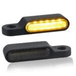 Handlebar LED Turn Signals Blinker Running Light For Harley Sportster 1200 883 - Image 2
