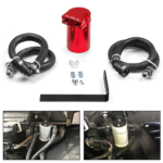Aluminum Oil Catch Can Kit Oil Separator Reservoir Tank for Ford F150 2.7EB 3.5EB 5.0 Passenger Side 2011-2019 - Image 3