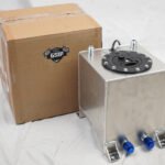 2.5 Gallon Universal Aluminum Racing Drift Fuel Cell Gas Tank + Level Sender
