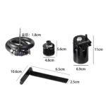 Aluminum Oil Catch Can Kit Oil Separator Reservoir Tank for Ford F150 2.7EB 3.5EB 5.0 Passenger Side 2011-2019 - Image 6