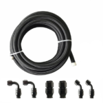 10/16/20FT 10AN CPE Fuel line Hose Braided Nylon Stainless Steel Oil Gas - Image 49