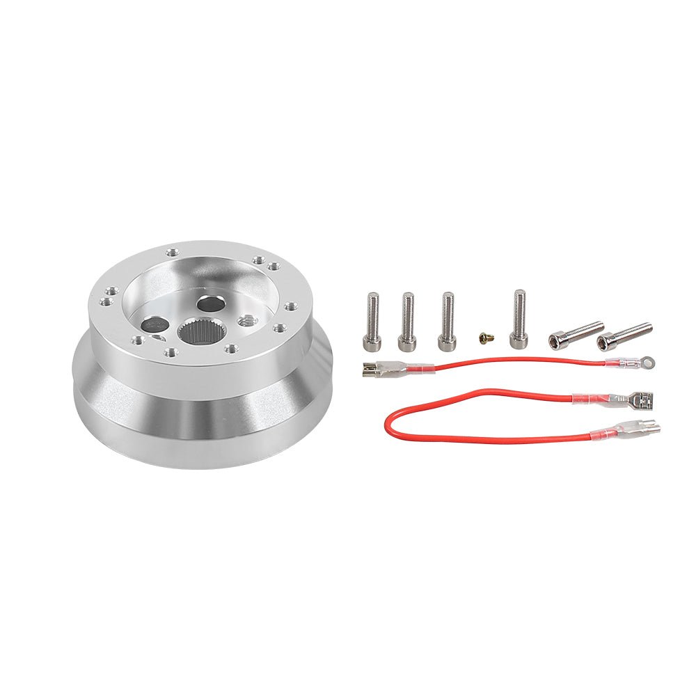 3_7fb9d9d0-2510-4e5c-961c-9a3f1f9ede3e GSTP 5 & 6 Hole Billet Steering Wheel Hub Adapter for GM Chevrolet Models Replacement - Image 1