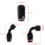 10/16/20FT 6AN CPE Fuel line Hose Braided Nylon Stainless Steel Oil Gas - Image 6