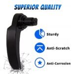 Motorcycle Saddle Bag Latch Kit for Harley-Davidson Road King 2014-2021 Black - Image 2