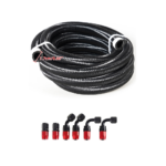 10/16/20FT 10AN CPE Fuel line Hose Braided Nylon Stainless Steel Oil Gas - Image 32