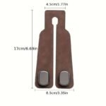 Car Seat Back Alcantara Storage Hook - Double Hook Holder for Convenient Storage - Image 6