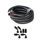 10/16/20FT 10AN CPE Fuel line Hose Braided Nylon Stainless Steel Oil Gas - Image 33