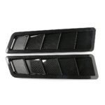 2PCS Universal Car Hood Vent Louver Scoop Cover Air Flow Intake Cooling Panel - Image 9