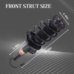 2pcs Front Suspension Strut shocks w/ Electric 84677093 for 13-19 Cadillac XTS - Image 4