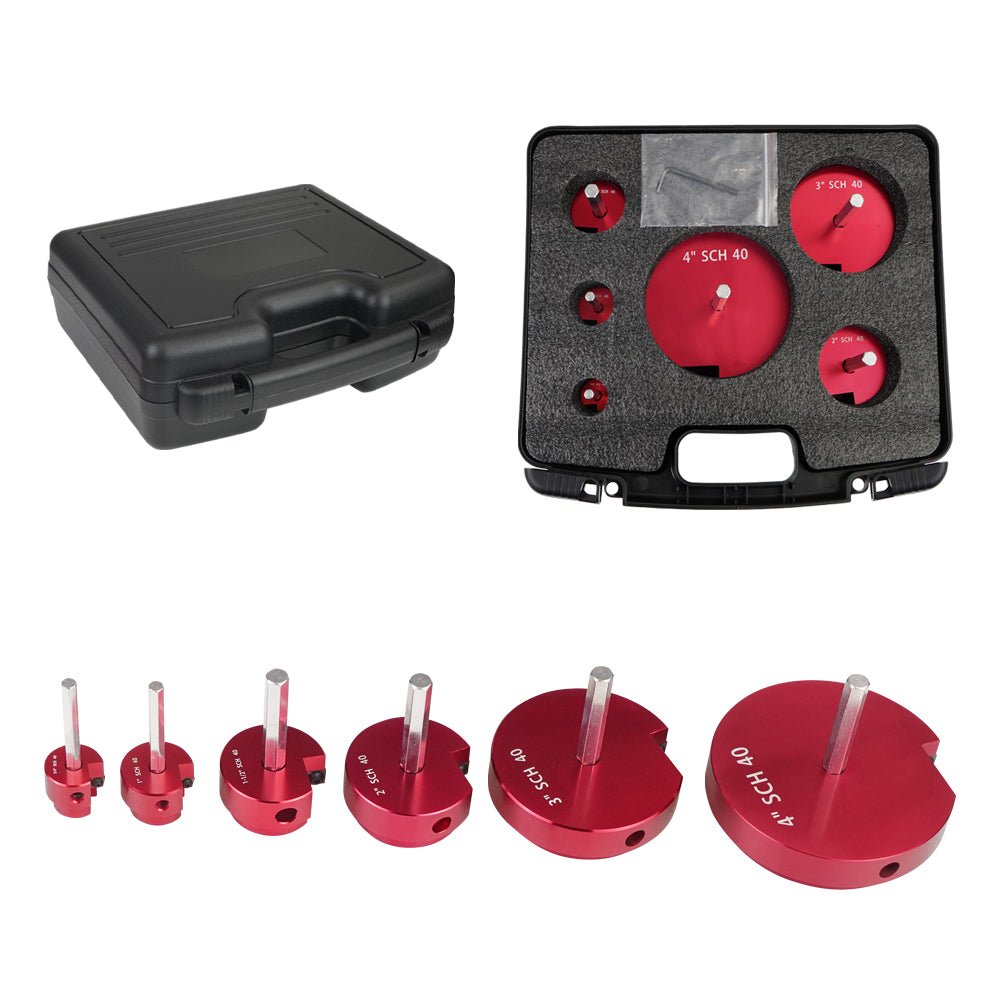 DaSC08408 04529 for PPRK6 Plastic Pipe Fitting Reamer 6 Piece Kit Fit standard 1/2" drills - Image 1