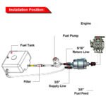 Fuel Injection Line Install Kit For LS Conversion EFI FI w/Filter and Regulator - Image 5