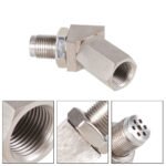 Stainless Steel Oxygen O2 Sensor CEL Eliminator Light  45°&90°& 0°   Adapter Mini Catalytic Convertor M18X1.5 Socket Plug - Image 4