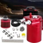 Upgraded Baffled Oil Catch Can with Breather Filter Kit Aluminum Oil Reservoir Tank with 3/8" Strengthened NBR Fuel Line - Image 13