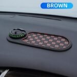Woyuosn Multifunction Car Mat with Phone Holder Hidden Number Plate - Image 9
