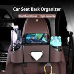 Multifunctional Nappa Leather Car Backseat Organizer - Image 2