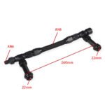 Braided AN8 Dual Feed Carb Fuel Line Double Pump For 4150 Holley Carburetor 8AN - Image 3