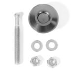 4 X Push Button Quick Release Hood Bonnet Pins Lock Clip Car Bumper Latch Kit - Image 5