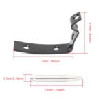 Glove Box Lid Hinge Snapped Repair Fix Brackets Kit For Audi A4 S4 RS4 B6 B7 8E - Image 2