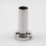 Universal 3.5" to 4.5" Round Steel Removable Catback Exhaust System Muffler Tip Silencer - Image 2