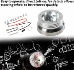GSTP 5 & 6 Hole Billet Steering Wheel Hub Adapter for GM Chevrolet Models Replacement - Image 4