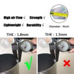 99-06 Chevy GMC V8 4.8L/5.3L/6.0L 4 inches Cold Air Intake Kit+Heat Shield - Image 10