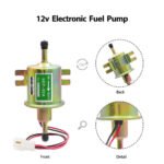 12V Universal 3-6PSI Gas Diesel Inline Low Pressure Electric Fuel Pump HEP-02A - Image 6