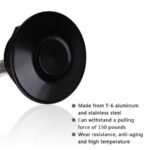 4 X Push Button Quick Release Hood Bonnet Pins Lock Clip Car Bumper Latch Kit - Image 8