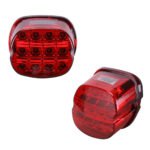 Harley LED Tail Light for 2000-2017 Models - Smoked 3-in-1 Brake Light - Image 11