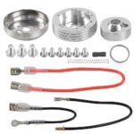 GSTP 5 & 6 Hole Billet Steering Wheel Hub Adapter for GM Chevrolet Models Replacement - Image 8