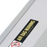 Left Driver & Right Passenger Side Sun Visor for Honda Civic 2006-2011 Light Gray 83280-SNA-A01ZC - Image 7