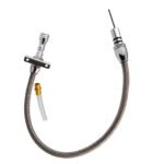 Stainless Flexible Transmission Dipstick For Chevy GM TH400 TH350 Turbo SBC BBC - Image 6