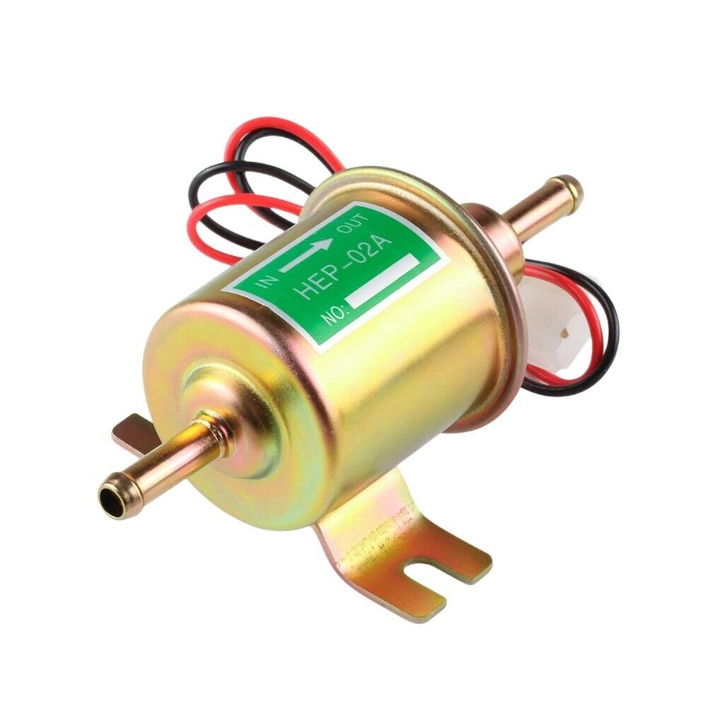 s-l1600_956b144d-f9e3-4ff1-ad17-cbe99bb08d06 12V Universal 3-6PSI Gas Diesel Inline Low Pressure Electric Fuel Pump HEP-02A - Image 1
