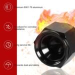 2PCS 4/6/8/10/12 AN Female Flare Fitting Cap Block Off Nut Aluminum For Fuel Systems - Image 8