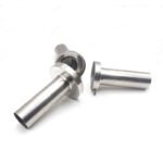 Universal 3.5" to 4.5" Round Steel Removable Catback Exhaust System Muffler Tip Silencer - Image 10