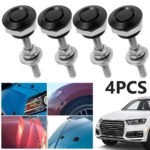 4 X Push Button Quick Release Hood Bonnet Pins Lock Clip Car Bumper Latch Kit - Image 18